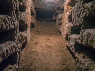 Visite express en petit groupe des catacombes romaines avec transfert